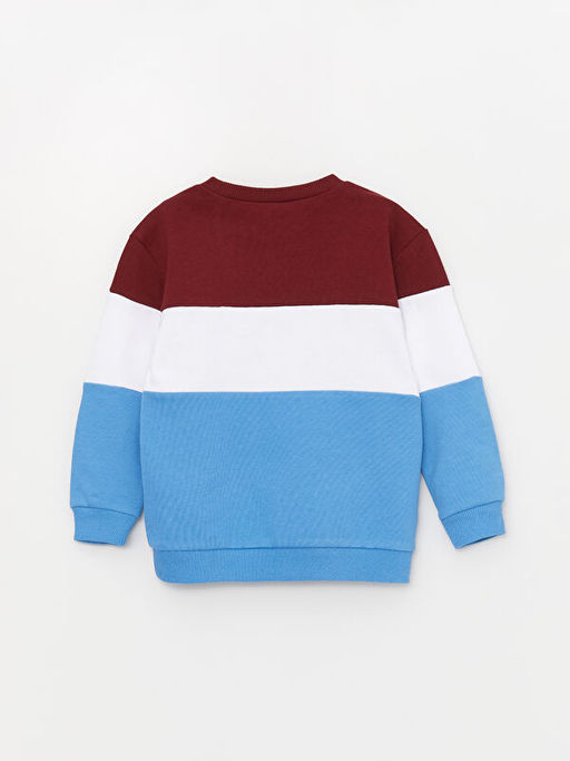 Bisiklet Yaka Uzun Kollu Trabzonspor Bask?l? Erkek Bebek Sweatshirt - Waikiki фото 2