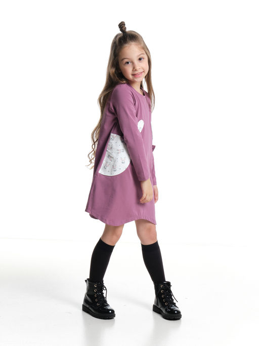 Платье для девочки UD 4985 слива - Mini maxi фото 2