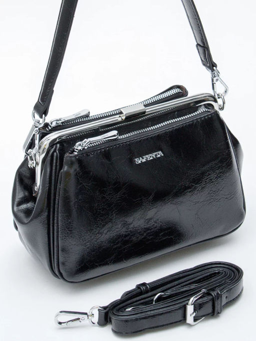 Сумка 28268 black Velina Fabbiano-Safenta