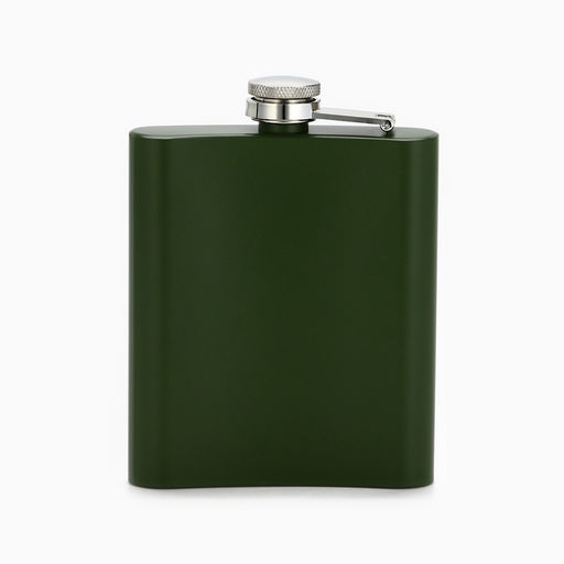 Фляжка Защитнику, 210 мл, зелёная