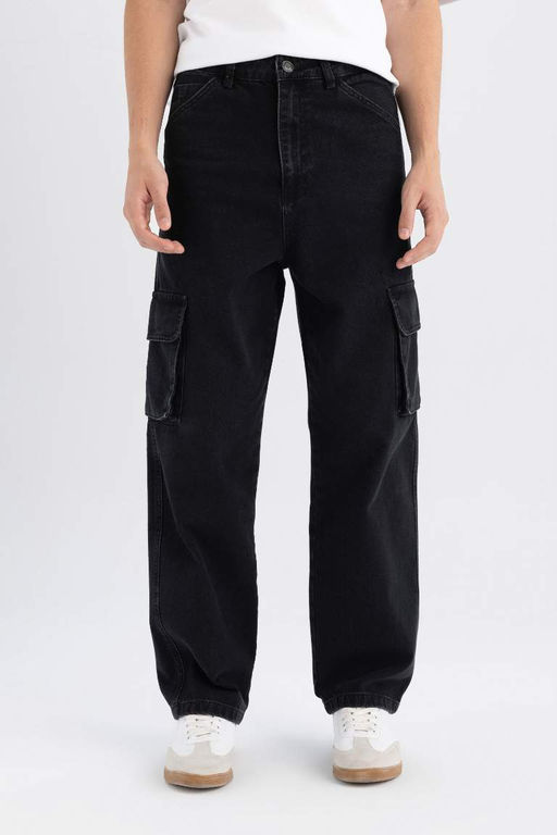 Широкие джинсовые брюки Baggy Fit