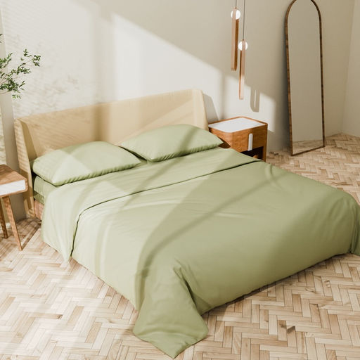 Постельное бельё LoveLife 1,5сп Young grass 143х215см, 150х225см, 50х70см-2шт, 100%хлопок, сатин, 125г/м?  фото 4