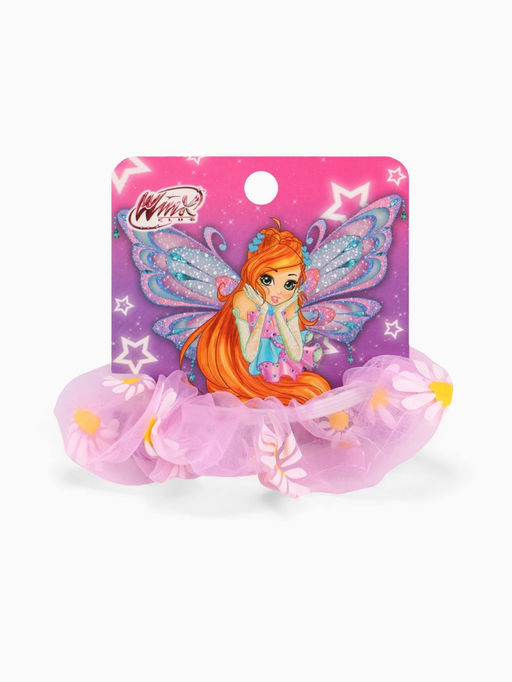 Цена за 2 шт. Резинка для волос «Ромашка» сиреневая, Винкс