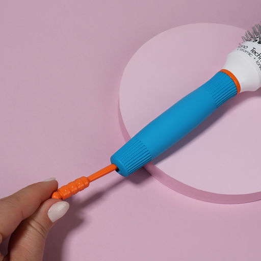 Брашинг керамический, продуваемый, прорезиненная ручка, d=32/50 мм, 27(±1) см