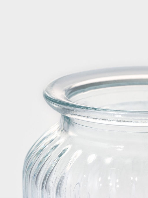 Банка стеклянная для сыпучих продуктов с керамической крышкой Доляна Зайка в золотом, 950 мл  фото 24