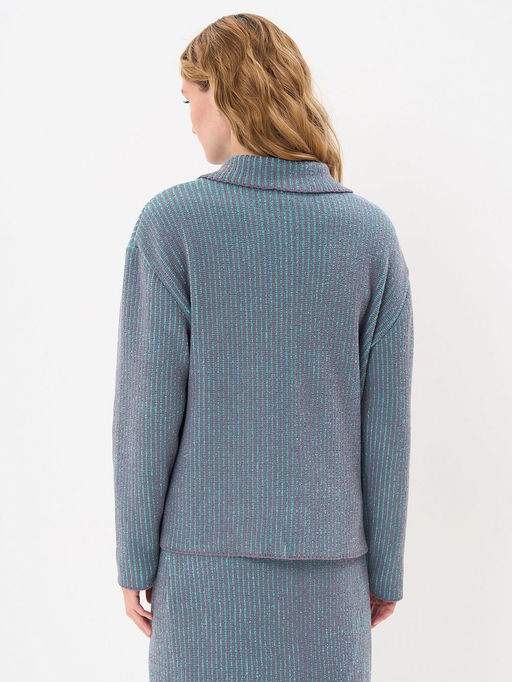 Костюм женский 5242-5070. 6400193/342 базальт/ментол