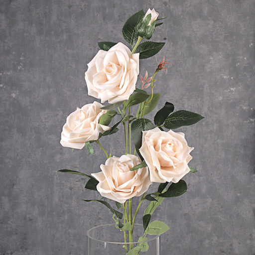 Цветок искусственный Роза 90 см 5 бутонов / NT47-6 /уп 50/400/ - Галеонтрейд фото 39