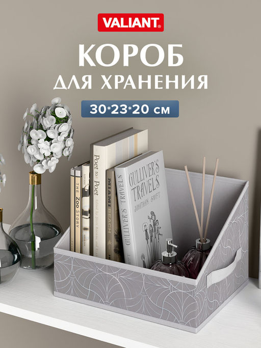 VAL LM-BOX-R Короб стеллажный без крышки 30*23*20 см, LINE MOON, шт