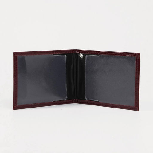 Обложка для удостоверения адвоката, цвет бордовый - Simaland фото 3