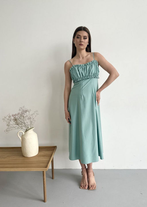 Платье AURA 3200-170 шалфей