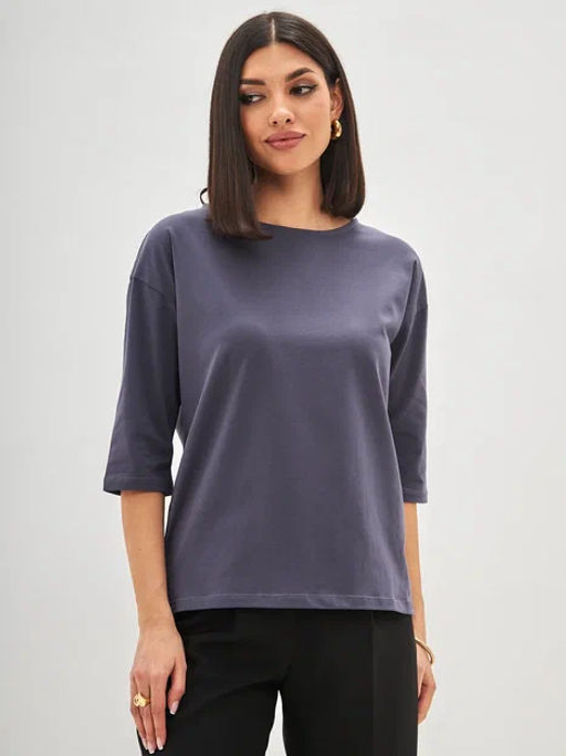 Лонгслив F112-1001. d.grey - Fine joyce фото 3