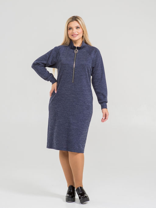 Платье 1368 темно-синий - Novita фото 6