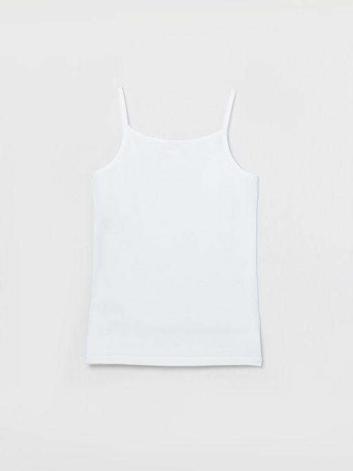 CRB wear/CAJG 20029-20 Майка для девочки, белый/Ex.Cherubino  фото 2