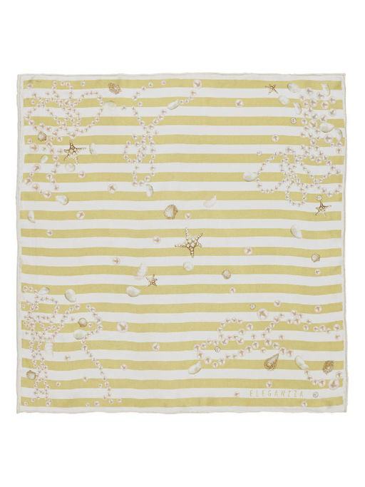 Платок жен. шелк 53х53 SS03-8471-17 - Eleganzza фото 2