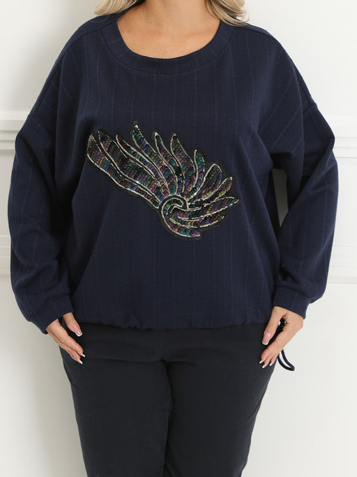 Джемпер М5-5115/3 - Wisell фото 8