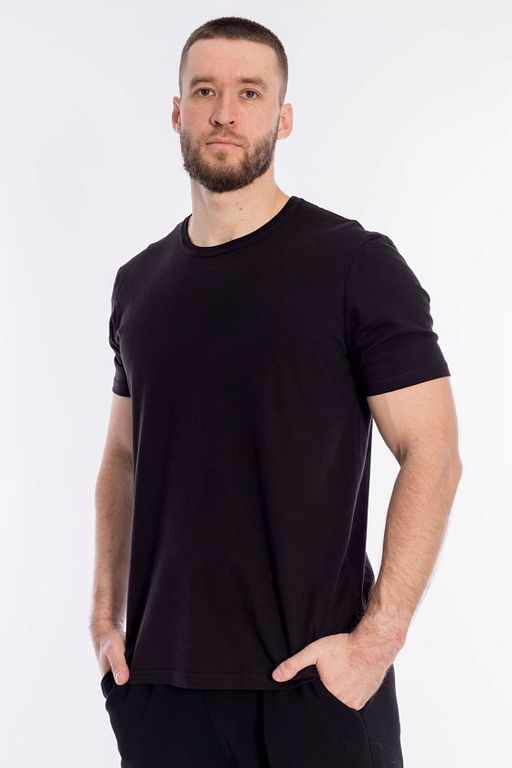 Футболка М123024а Черный