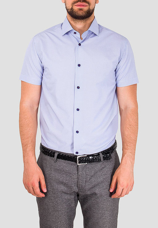 Сорочка мужская короткий рукав GREG 214/109/1125/ZV/1p  фото 8