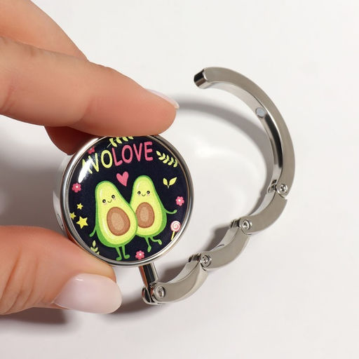 Крючок для сумки и зонта Авокадо, раскладной, 10 кг, d - 4,5 см - Queen fair фото 6