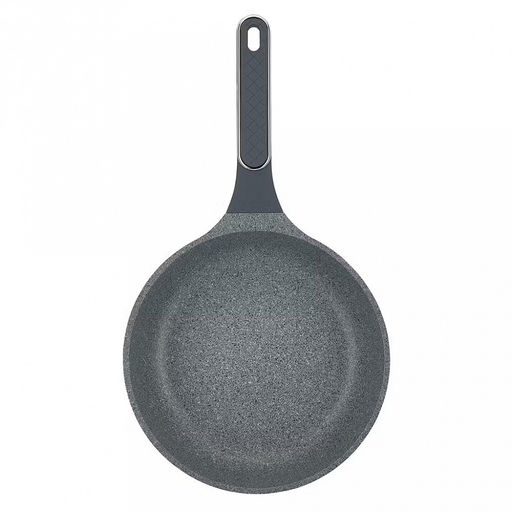 Сковорода с антипригарным покрытием Denim д26см, s4мм, индукционное дно д18,5см, s1,5мм, литой алюминий, 2-х слойное антипригарное покрытие WISTONE с эффектом гранитной крошки, бакелитовая ручка с покрытием soft-touch, Regent (Китай) Подходит д - Домашняя мода фото 2
