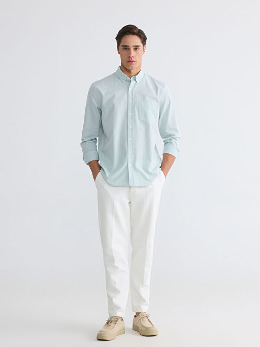 Рубашка мужская Regular Fit в клетку