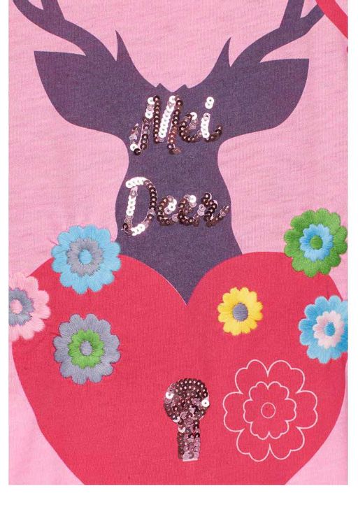 Футболка, розовая - Linea tesini фото 2