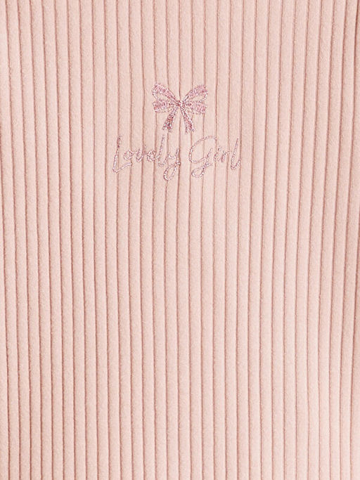 Bisiklet Yaka Fiyonk Nak??l? K?z ?ocuk Ti??rt