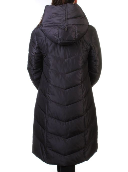 8033 DK. VIOLET Пальто женское зимнее (био-пух) - Fashion фото 6