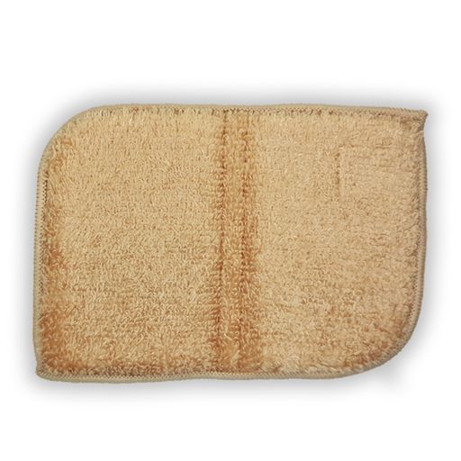 Спонж из натурального бамбукового волокна Bamboo Home (Песочный) - Wai ora фото 7