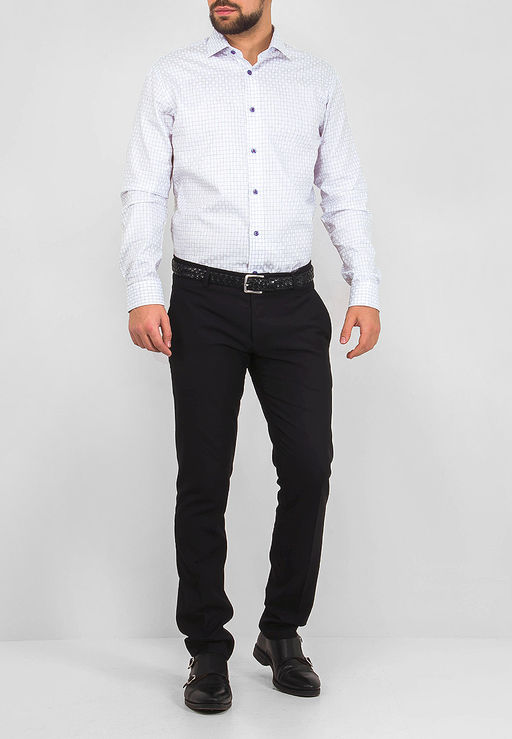 Сорочка мужская длинный рукав GREG 165/111/1346/Z  фото 3