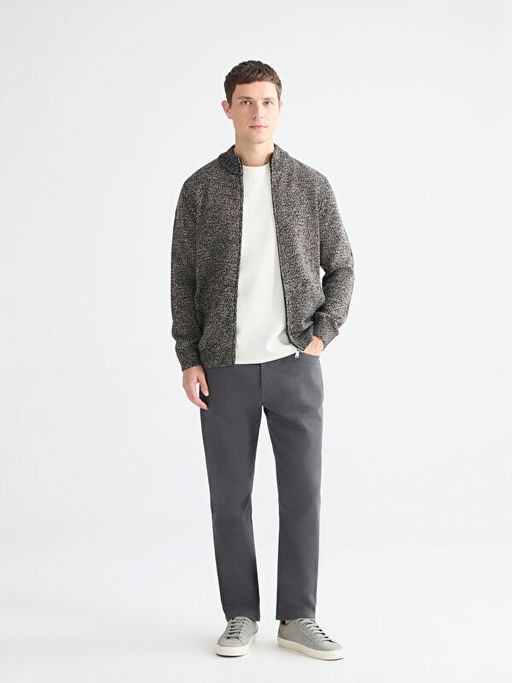 Standart Kal?p Dik Yaka Erkek Triko H?rka