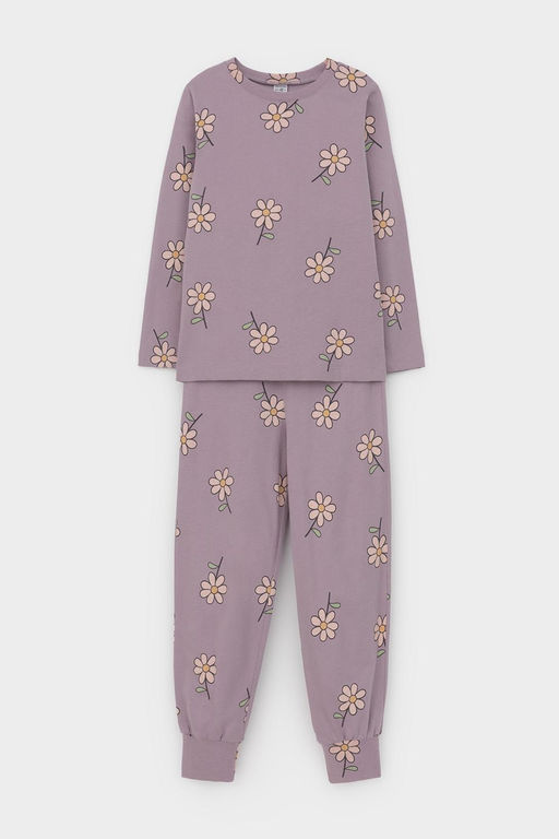 К 1561/морской туман,цветок простой пижама дет