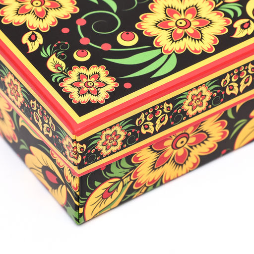 Цена за 5 шт. Коробка картонная без окна Хохлома, 21 х 15 х 7 см - Simaland фото 5