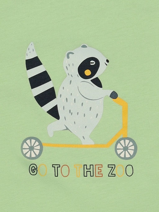 CRB wear/CSBB 63769-37-392 Футболка для мальчика,зеленый/Ex.Cherubino  фото 3