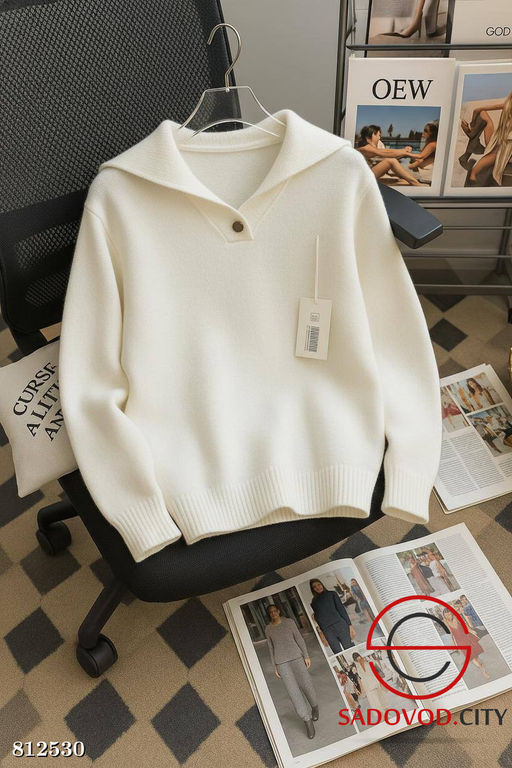 Кофта женская однотонная - Bruno фото 3