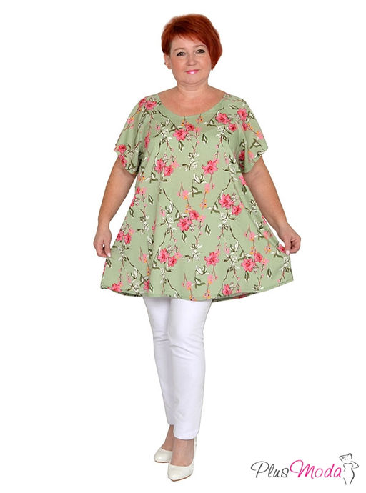 Туника Модель №1452 размеры 44-84 - Plusmoda фото 8