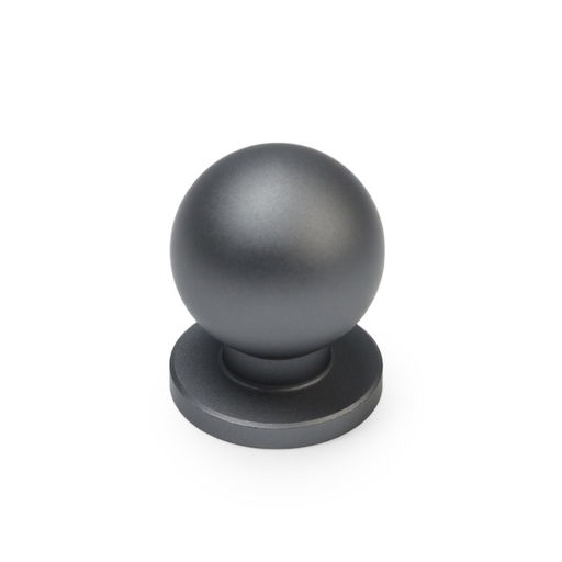 Ручка-кнопка CAPPIO RK146, d=20 мм, цвет графит