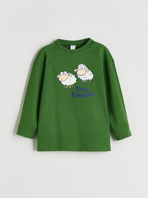 Bisiklet Yaka Erkek ?ocuk Ti??rt ve E?ofman Alt?