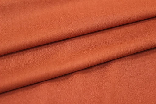 Плательная вискоза цв.Терракотовый, СОРТ2, ш.1.45м, вискоза-100%, 200гр/м.кв - Купава фото 3