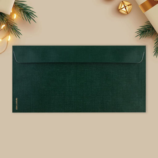 Набор подарочных конвертов «С Новым годом», 10 штук, тиснение, 22×11 см