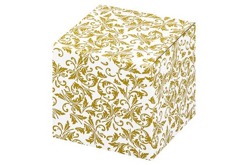 Сахарница 250 мл 9*9*10 см Белая с золотом + ложка NEW BONE CHINA - Elan gallery фото 4