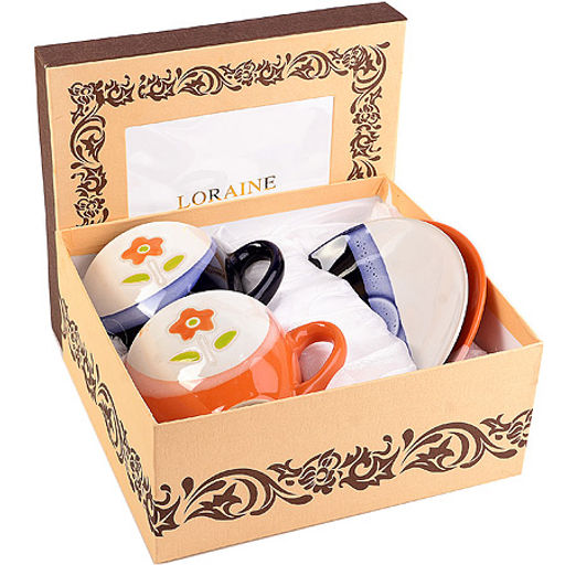 27326-2 Чайная пара 4пр 220 мл керам LR (х1) - Mayer&boch фото 4