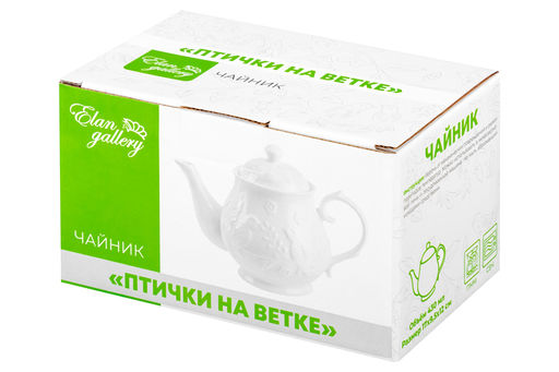 Чайник 430 мл 17*9,5*12 см Птички на ветке - Elan gallery фото 9