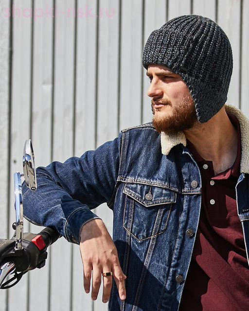 65495 Olimp XXL Ушанка мужская флис (60-61)