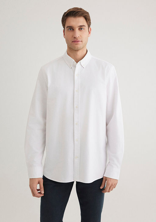 Beyaz Gomlek - Mavi фото 4