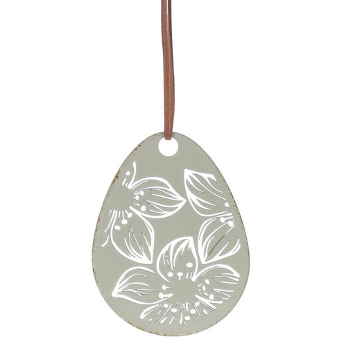 Изделие декоративное подвесное "Яйцо", L6,5 W0,2 H9 см