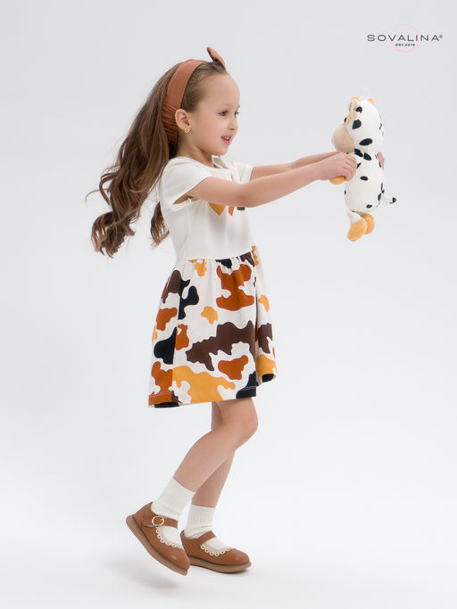 Платье Лето тофу-муму сердечки LE - Sovalina фото 6