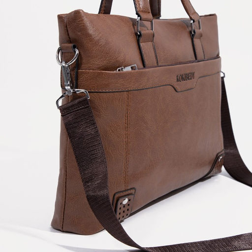 Сумка мужская, цвет коричневый - Simaland фото 5