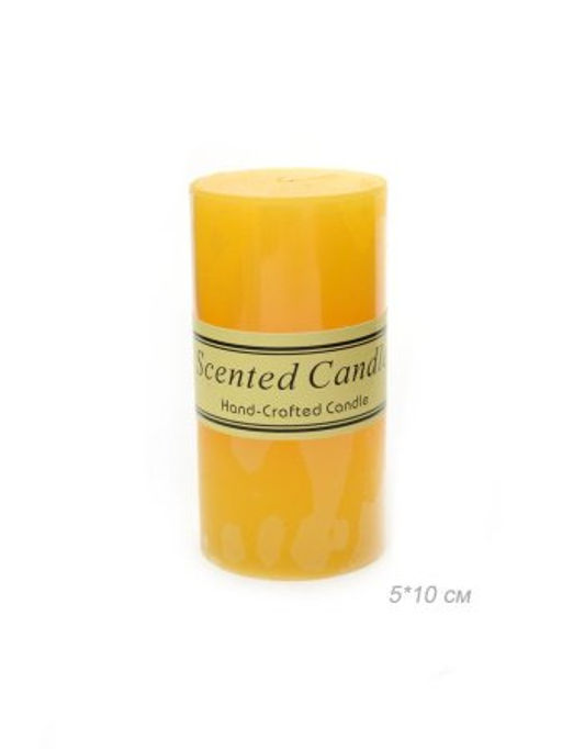 Свеча столбик арома 5х10 см / NA526 /уп 60/120/ - Галеонтрейд фото 4