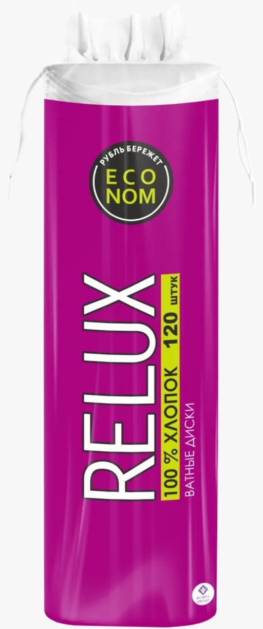 Бумфа Групп RELUX Ватные диски 120шт (35)