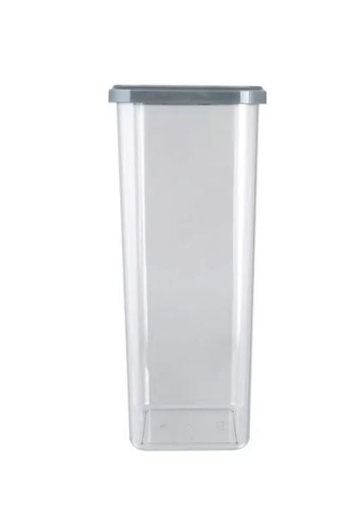 Банка 2,2л для сыпучих CUBBO SCANDI серый